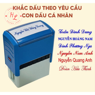 Con dấu tên theo nhu cầu