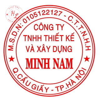 Con Dấu Khắc, Dấu Mộc Tròn Công Ty
