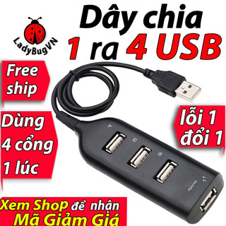 Xả Lỗ✅Dây chia 4 cổng usb Hub usb 4 cổng Dây chia usb hub 4 cổng usb Dây chia 4 usb hub Chia usb dây usb chia usb 4 port