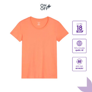 Clearance sale | Áo thun nữ ngắn tay ONOFF chất liệu 100% Cotton tự nhiên mềm mại - H16TS20138