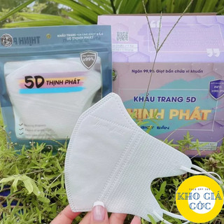 Khẩu trang 5d Thịnh Phát 3 lớp kháng khuẩn