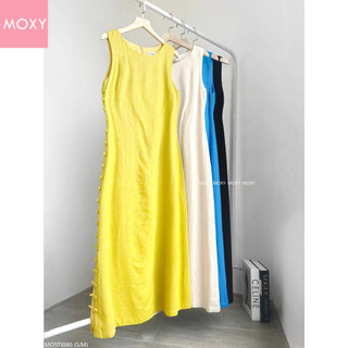 MOST1080-Belly linen dress