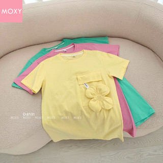 SP008591-Đầm thun đính hoa
