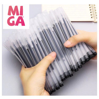 Bút Gel Viết Bút Bi Nước Mực Gel Đen Xanh Đỏ Khô Nhanh Ngòi 0.5mm, Mực Đều, Nét Chữ Đẹp Đủ Màu