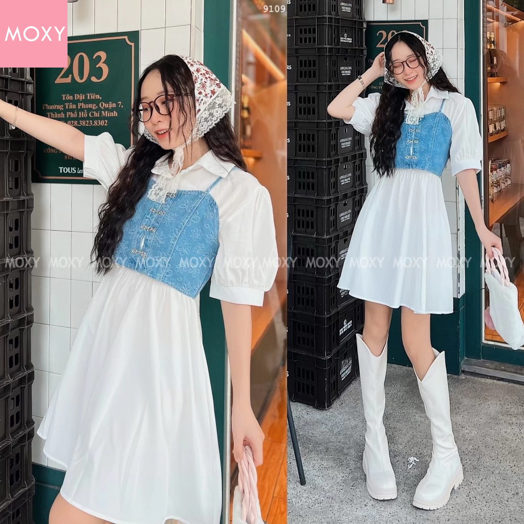 SP009109-Set yếm jean somi