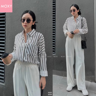 SP009085-Áo somi sọc