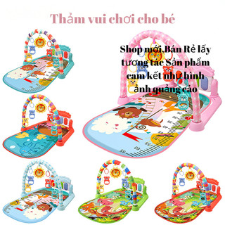 Thảm nằm cho bé từ 0-36 tháng kết hợp đàn piano,Thảm phát nhạc giúp các bé nhanh vận động và phát triển