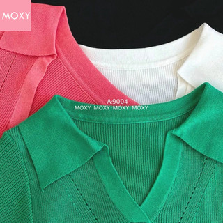 SP009004-Áo len mỏng cổ polo