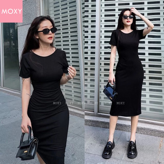 SP008993-Đầm body dây chéo lưng