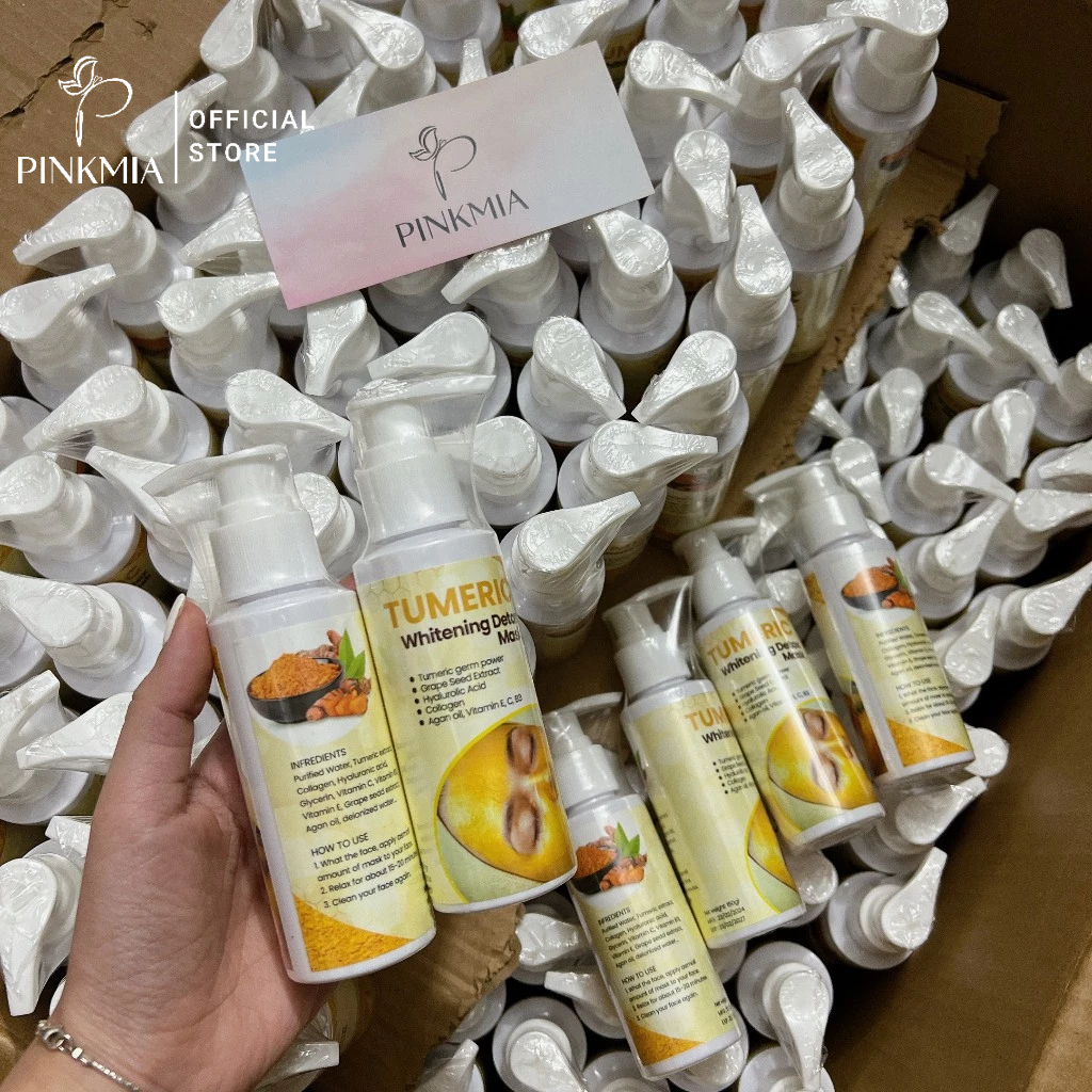 Tảo Sủi Bọt Pinkmia, Detox Nghệ Sủi Bọt Pinkmia Chuyên Thải Độc, Sáng Da, Làm Sạch Sâu Từ Lỗ Chân Lông