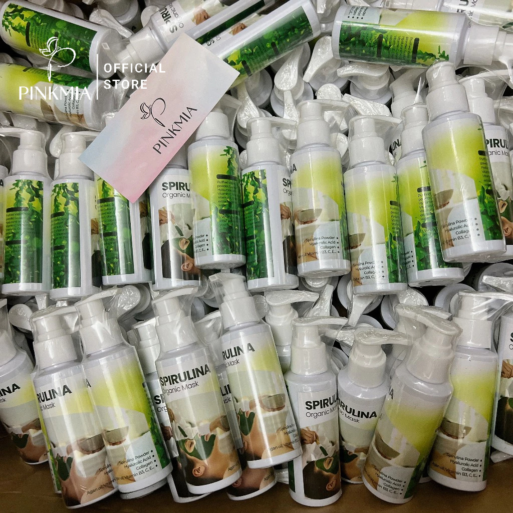 Tảo Sủi Bọt Pinkmia, Detox Nghệ Sủi Bọt Pinkmia Chuyên Thải Độc, Sáng Da, Làm Sạch Sâu Từ Lỗ Chân Lông