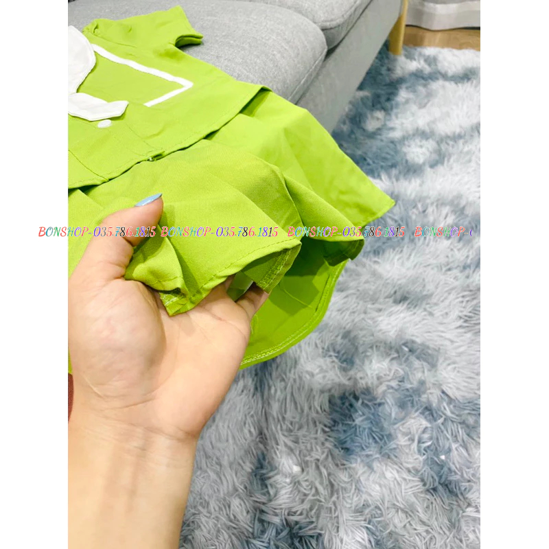 Sét đồ cho bé gái diện đi chơi siêu dễ thương size dưới 22kg