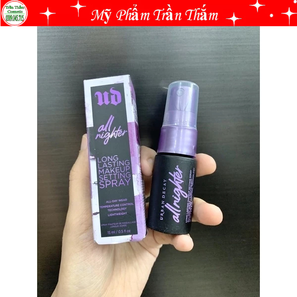 Xịt Khoá Nền Make Up Urban Decay mini 15ml