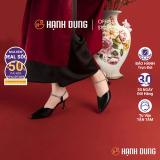 Giày sandal cao gót hạnh dung hd2534ag