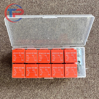 Rơ le 100a cho ô tô 4, 5 chân 12v/24v màu cam hàng tốt