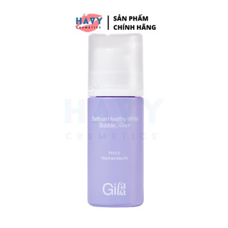 Nước cân bằng bong bóng Gilaa Saffron Tone Up Repair Bubble Toner 100ml [HEALTHY WHITE]