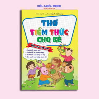 Sách - thơ tiềm thức cho bé tập nói, tập đọc