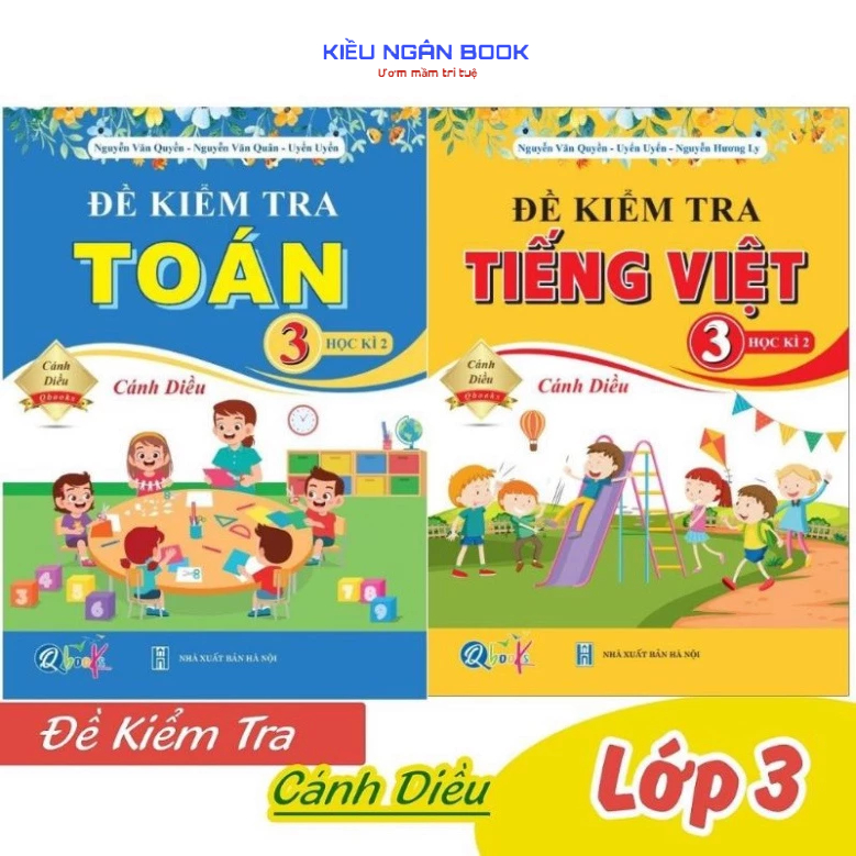 Sách - Combo Đề Kiểm Tra Toán Và Tiếng Việt Lớp 3 - Cánh Diều - Học Kỳ 2 NKB