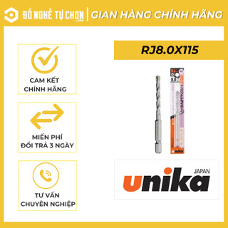 Mũi khoan bê tông unika rj8.0x115