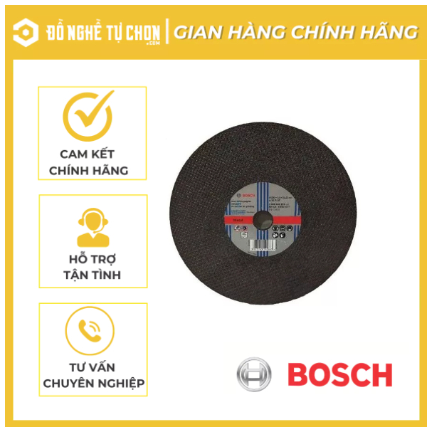 Đá cắt sắt BOSCH 230x3x22.2mm