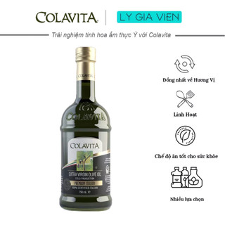  Dầu Oliu Ý Dòng Cao Cấp Colavita Premium Italian Extra Virgin Olive Oil Xuất xứ Ý  Chai 250ml 750ml  