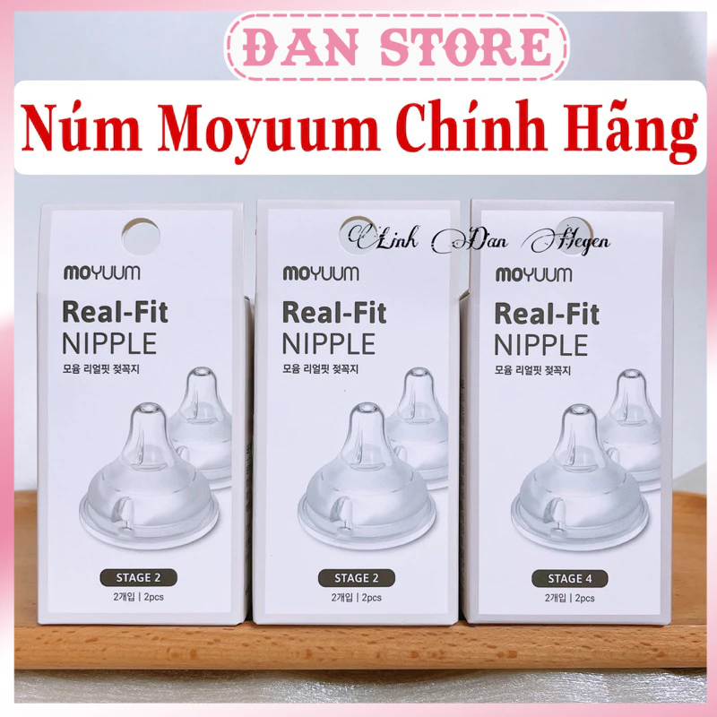 Núm ti moyuum số 1 2 3 4 chính hãng giá tốt, Núm ty Moyuum số 3 số 4 chính hãng Hàn Quốc