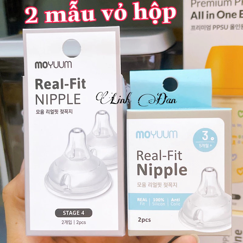 Núm ti moyuum số 1 2 3 4 chính hãng giá tốt, Núm ty Moyuum số 3 số 4 chính hãng Hàn Quốc