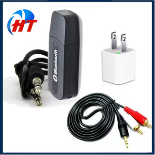 Bộ usb thu bluetooth bt- 163 4 trong 1 cho dàn amly ra loa