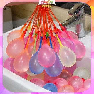  Set bóng bay nước 37 111 quả bong bóng nước lắp sẵn theo chùm dùng để làm trò chơi vui chơi kỷ yếu trung thu lễ hội. 