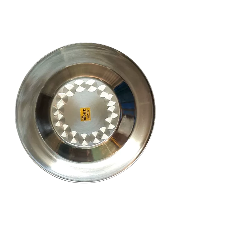 Đĩa Cạn Inox Đủ Size Sư Dụng Trong Nhà Bếp Và Hội Nghị