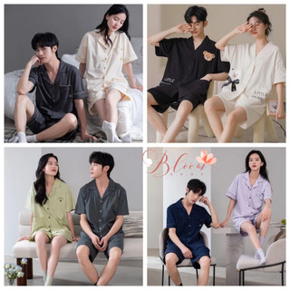 Bộ đồ ngủ Pijama cotton cao cấp đồ mặc nhà pyjama đồ đôi nam nữ