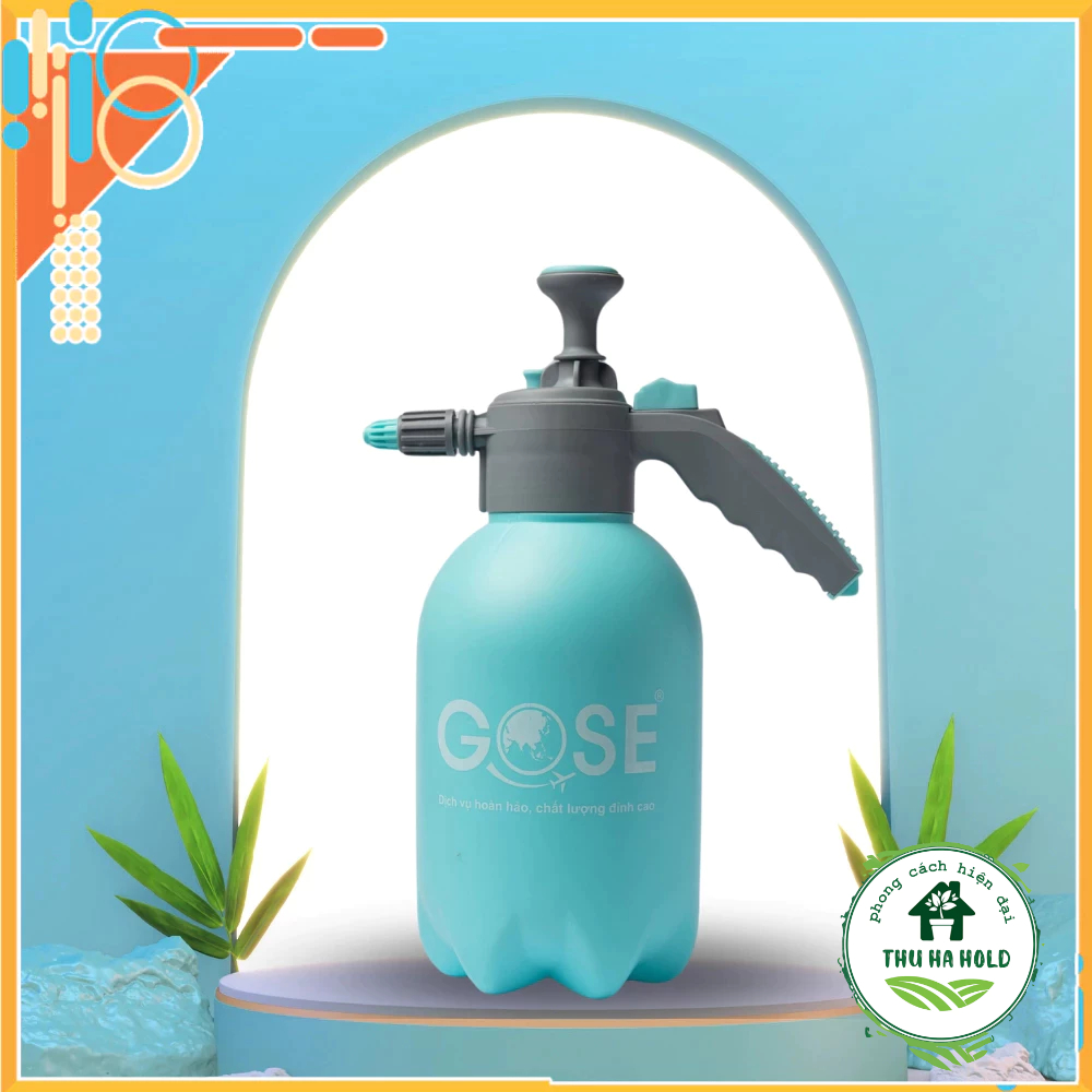 Bình tưới cây cao cấp gose 2l/3l vòi hai chế độ phun sương phun nước có khóa tự động