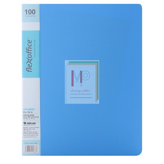 Bìa nhựa nhiều lá Flexoffice FO-DB (20/40/60/80/100lá)