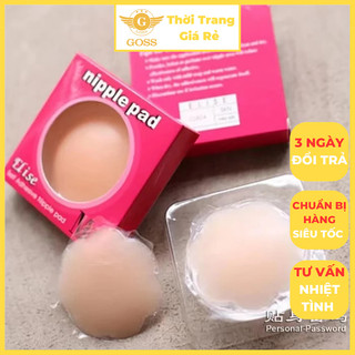 Miếng Dán Ngực Silicon Siêu Mềm Siêu dính Miếng Dán Ngực Các Hình Tròn Hình Hoa Mai Ôm Tự Nhiên Goss GA962 R259570