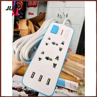 Ổ điện thái lan socket nđ-52u dài 5m 3 cổng usb
