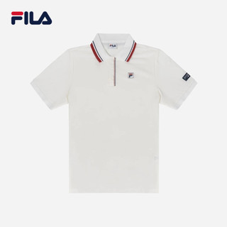  Áo polo thể thao nam Fila Tennis Heritage Regular Fit - FW2TSF4341M-WHT