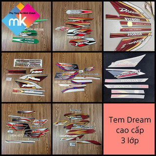  Tem xe dream super việt team dán drem thái limited zin 