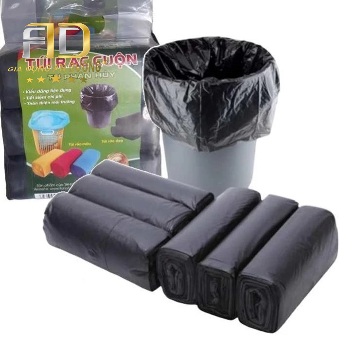 SET 3 CUỘN TÚI ĐỰNG RÁC TỰ PHÂN HỦY SINH