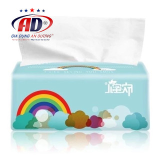 Giấy rút ,giấy ăn cầu vồng XINMIER siêu dai , siêu mềm,mịn #giadunganduong