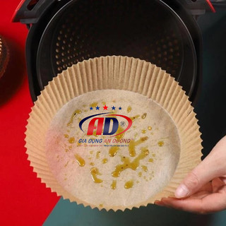 giấy nến cho nồi chiên không dầu 1 SET 50 chiếc chống thấm dầu