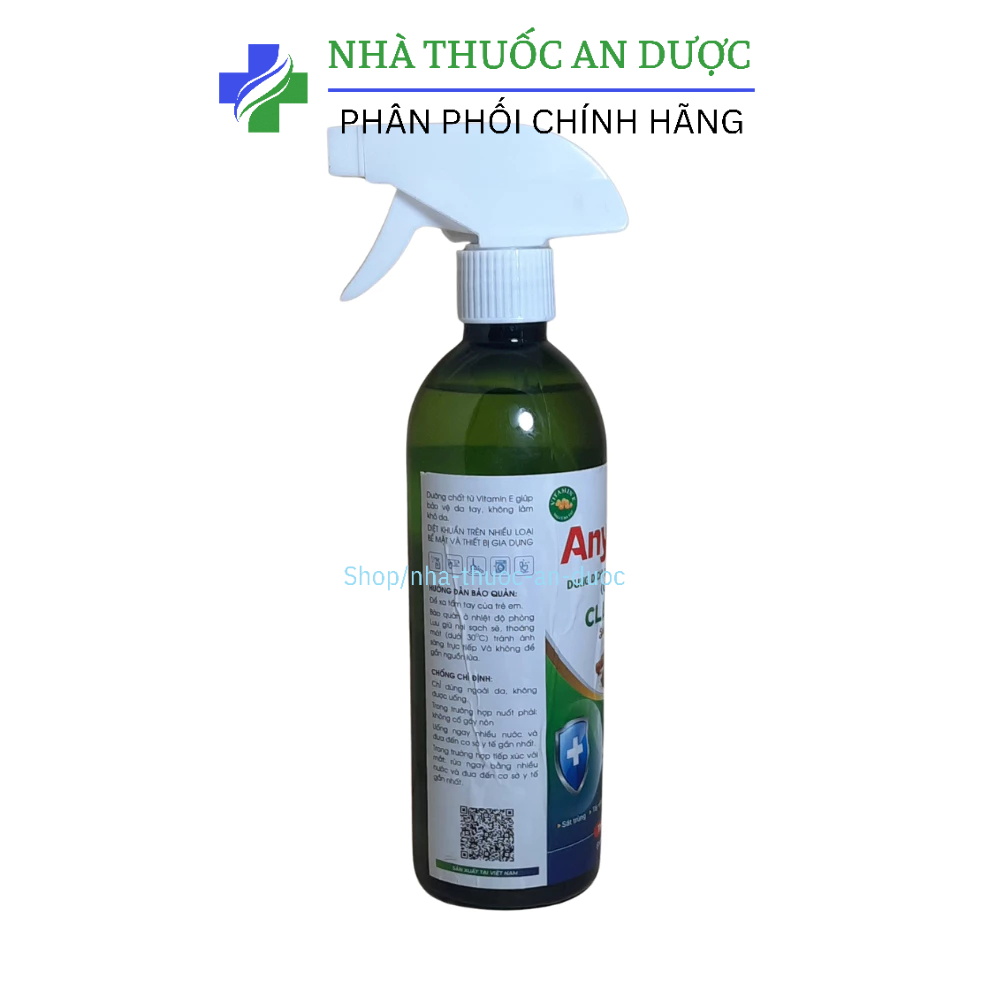 Dung dịch rửa tay sát khuẩn hương quế giúp sát khuẩn, khử mùi chai 500 ml