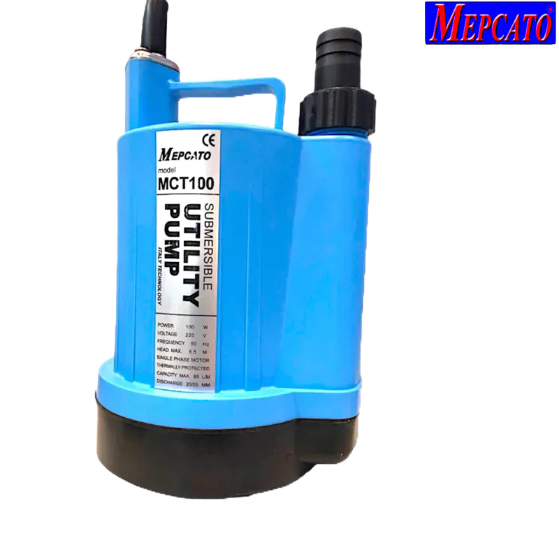 Máy Bơm Nước Thả Chìm Hút Cạn Mepcato