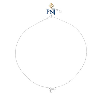 Dây cổ Bạc Đính Đá CZ PNJSilver XMXMW060143