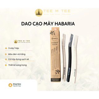 Set 3 dao cạo lông mày habaria eyebrow razor teemtee