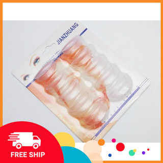 Trục uốn 6d colagen silicon, chất liệu mềm dẻo, trục có rãnh uốn mi cong