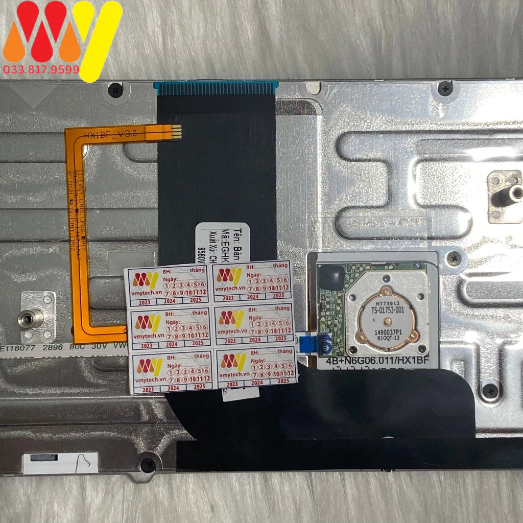 Bàn phím laptop HP 8560W 8570W