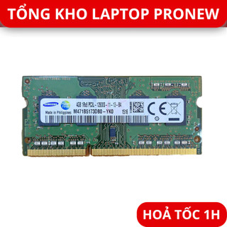 [Hàng Loại 1 Cao Cấp] Ram laptop PC3L 4GB 8GB 12800S hàng ZIN tháo máy SamSung bảo hành 12 tháng