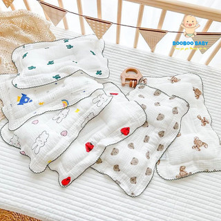 (Chọn mẫu) Gối Xô Thấm Hút Mồ Hôi Chống Méo Đầu Dành Cho Bé Sơ Sinh BB22