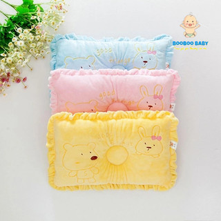 Gối lõm nhung ấm áp, êm ái, gối bé sơ sinh đến mẫu giáo BB206