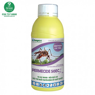 Thuốc diệt muỗi Permecide 50EC - Phun cho 1000 m2 - Phong sốt xuất huyết lâu dài